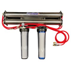 Wall Mount 20in DI-C Dual RO Tap Power